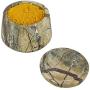 ShalinIndia Handmade Forest Brown Storage Box - Marble - 4 inches by 3 inches - Perfect as a Spice Jar with Lid or Small Office Supplies (Forest Brown)