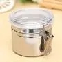 Contenant en Inox Durable BangBang, Scellé Étanchéité, pour Épices, Conserves de Snacks, Taille S (1 Pièce) Contenant en Inox Durable BangBang, Scellé Étanchéité, pour Épices, Conserves de Snacks, Taille S (1 Pièce)