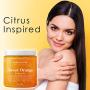 Majestic Pure Sweet Orange Body Scrub - Exfoliates, Moisturizes, and Nourishes Skin, 10 oz