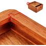 Food Savers & Storage Containers Solid wood sealed rice barrel Kitchen grain container jar Insect-proof moisture-proof flour box Household rice storage box Food Storage