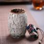 Ceramic Tea Box Storage Box Dried Fruit Coffee Bean Storage Box Storage Tank Ceramic Canister Ceramic Jar,5