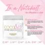 COCO & CO. 100% RAW Coconut Oil for Hair & Skin, Beauty Grade - Mini Jar, (2oz)