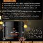 Natural Coffee Face & Body Scrub. W/Moroccan Argan Oil, Calendula,Almond Oil, Shea Butter| Anti Acne, Blackheads, Scars, Stretch Marks. Energizing Gentle Coffee Exfoliant. Face Wash.