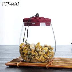 Glass Kitchen Storage Containers - Daily Storage Tank Kitchen Storage Container Tea Snack Candy Moisture-proof Glass Sealing Jar Kitchen Accessories