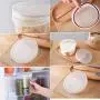 Kitchen Transparent Cereals Snacks Milk Powder Storage Box Plastic Food Preservation Sealed Cans Can Be Superimposed Food Dispensers Kitchen Transparent Cereals Snacks Milk Powder Storage Box Plastic Food Preservation Sealed Cans Can Be Superimposed Food Dispensers