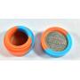 5 pcs 3ml Silicone Container Jar Round Non-Stick Mixed Colors Wholesale