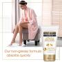 Gold Bond Ultimate Weichheitscreme für Füße mit Shea Butter, lässt raue, trockene, schuppige Füße, Fersen und Fußsohlen weicher und geschmeidiger fühlen. Enthält Vitamine A, C, E und Seiden-Amino-Säuren, 4 Unzen.