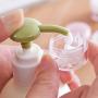 Lip Balm Containers,Small Plastic Containers with Lids,Clear Jars with Lids3/ 5/10/ 15/20 Gram for Slime Cosmetic Samples, Eye shadow, Jewelry with Spatula