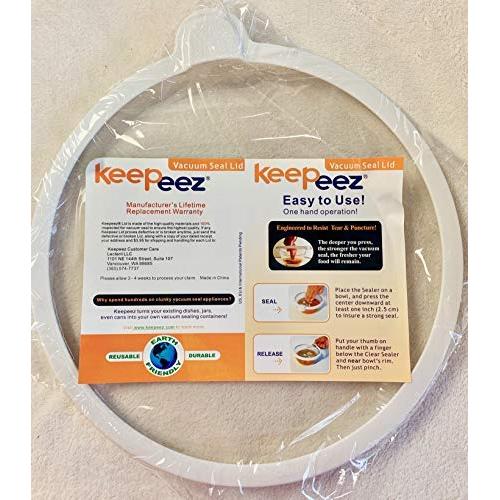 1 KeepEez 10.5" Vacuum Seal Reusable Lid Green Product!