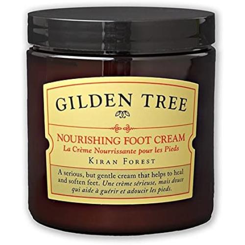 Gilden Tree Nourishing Foot Cream with Organic Aloe Vera and Shea Butter, 8 ounce jar, Heals Dry Skin, Cracked Heels, Calluses and Softens Rough, Flaky Dead Skin