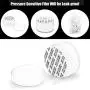SumDirect 50Pcs 10G/10ML Clear Plastic Cosmetic Containers with Lids, Sample Jars, Makeup Sample Containers for Cream Lotion with Pressure Sensitive Films