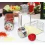 JUSTDOLIFE Spice Bottles Glass Spice Jar Seasoning Bottles Kitchen Gadgets with Shaker Top 5PCS JUSTDOLIFE Spice Bottles Glass Spice Jar Seasoning Bottles Kitchen Gadgets with Shaker Top 5PCS