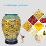 Ceramic Pottery Cereal Containers Canister Cookie Jar With Lids, Airtight Food Storage Containers Bins Large For Kitchen Pantry Organization Flour Rice Candy Bulk, 15L, 25L (Size : 25L)