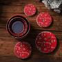 Yinpinxinmao Christmas Cookie Tins with Lids - Santa Claus and Snowman Nesting Boxes: Candy, Cookie, Treats and Chocolate Decorative Holiday Storage Jars Blue