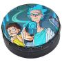 Fuguan Stash Jar Herb Storage Container 25ml Tobacco Box Storage Case Round Tin(H04)