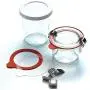 WECK Mold Shape glass canister 160ml WE-760, set of 6pcs