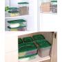 Kaxich Set of 17 Airtight Food Storage Container, Stackable Reusable Hot Cold Foods Lunch Box Case Pot, Food Grade Plastic, Freezer Dishwasher Safe, BPA Free, Great for Refrigerator Microwave