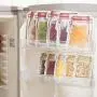 10 Pièces Bouteilles Mason, Sacs Zippés Reutilisables pour Stockage Alimentaire Transparent, Joints Étanchéifiés pour Voyage, Camping et Enfants 10 Pièces Bouteilles Mason, Sacs Zippés Reutilisables pour Stockage Alimentaire Transparent, Joints Étanchéifiés pour Voyage, Camping et Enfants