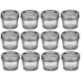 Ball Mason 4oz Quilted Jelly Jars with Lids and Bands, Set of 12