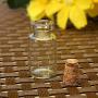 10 Pcs Cute Mini Clear Cork Stopper Glass Bottles Vials Jars Containers Small Wishing Bottle