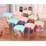 FTXJ Plastic Sealed Food Storage Jars Cans Kitchen Wide-mouth Transparent Canister (800ml, Blue)