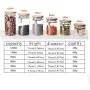 Storage Bottles Glass Container With Lid For Spices Confectioner Food Sundries Tea Coffee Sugar Sealed Kitchen Jar 600mlB151 Storage Bottles Glass Container With Lid For Spices Confectioner Food Sundries Tea Coffee Sugar Sealed Kitchen Jar 600mlB151