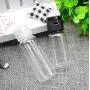 30ml 1 oz Kunststoff-Gießflasche mit Verschluss für Reise- und Probenbehälter – Pack von 12 (Transparent)