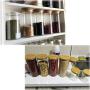 Glass Sealed Jars, Moisture-Proof Kitchen Food Containers, Storage Of Coffee Beans/Cereal/Oatmeal/Pasta