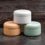 Ins Simple Macaron Ceramic Candy Storage Box Nordic Kitchen Desktop Coffee Storage Tank Multifunction Fashion Mini Tea Jar,2