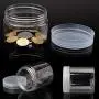 Bouteille en PET transparent 7,2 cm OD avec couvercle étanche (02#) Bouteille en PET transparent 7,2 cm OD avec couvercle étanche (02#)