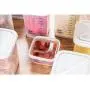 HUPLUE Kitchen Square Canister Grain Storage Tanks Airtight Food Storage Containers Food Storage Containers Food Storage Jar