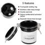 Eyelash Glue Storage Tank Container Individual Adhesive Stand Eyelash Extension Activated Sealed Storage Jar Leak Proof Cylinder Makeup
