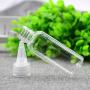 6 PCS 30ml/1oz Refillable Clear Plastic Tip Cap Bottle Vial Jars Makeup Cosmetic Containers Sample Storage Portable Travel Toiletries Bottle for Lotion Essential Oil Toner