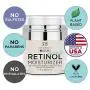 Radha Beauty Retinol Moisturizer Miracle Cream for Face - with Retinol, Hyaluronic Acid, Vitamin E and Green Tea. Best Night and Day Moisturizing Cream 1.7 fl oz. Radha Beauty Retinol Moisturizer Miracle Cream for Face - with Retinol, Hyaluronic Acid, Vitamin E and Green Tea. Best Night and Day Moisturizing Cream 1.7 fl oz.