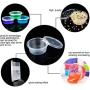 Slime Jars With Lids - 40 Pack Slime Containers, Leakproof Clear Plastic Foam Ball Storage Containers with Lids for 2 oz Slime