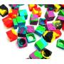 Gentcy 11ml 25Pcs Silicone Container Concentrate Storage Square Silicone Jar $0.91/pcs