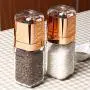 Kitchen Food Storage Jar Airtight Food Storage Kitchen Glass Jar Moisture-Proof Home Multi-Purpose Jam Bottle Cruet Glass Pepper Grinder