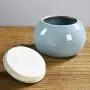 Contenant en céramique YTH-Box, Petites Boîtes à Bonbons, Pot en Céramique, Contenant à Thé avec Bouchon Hermétique – Bleu Contenant en céramique YTH-Box, Petites Boîtes à Bonbons, Pot en Céramique, Contenant à Thé avec Bouchon Hermétique – Bleu