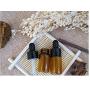 12PCS 3ML 0.1OZ Brown Empty Glass Dropper Bottles with Black Cap Essential Oil Storage Holder Small Sample Jar Refillable Portable Durable Cosmetic Container for Travel Daily Life