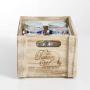 The Pioneer Woman Spring Bouquet 16oz Jars In A Wooden Crate - Set of 6