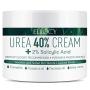 Ellocy Urea 40% Foot Cream Plus Salicylic Acid 4.2 Oz, Best Callus Remover - Moisturizes and Rehydrates Feet, Knees & Elbows - For Thick, Cracked, Rough, Dead & Dry Skin