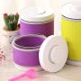 Hemoton 500ML Glass Dry Food Sealed Jar Cereal Grain Canister Airtight Food Storage Container for Kitchen