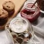 Contenant de Rangement pour Boissons/Conserves en Verre, Design Cabane, 650ml - Idéal pour la Cuisine et la Table Contenant de Rangement pour Boissons/Conserves en Verre, Design Cabane, 650ml - Idéal pour la Cuisine et la Table