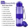 HoneyHolly Portable Sports Water Bottle-Leak Proof Kids Water Bottle Reusable Container,One Click Flip Cap14/17/24/26/32/50Ounce,for Outdoor/Camping/Running/Gym,Non Toxic,BPA-Free Tritan Plastic HoneyHolly Portable Sports Water Bottle-Leak Proof Kids Water Bottle Reusable Container,One Click Flip Cap14/17/24/26/32/50Ounce,for Outdoor/Camping/Running/Gym,Non Toxic,BPA-Free Tritan Plastic