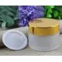 3 Pièces Récipients Cosmétiques Refillables Upscale en Verre Froissé avec Couvercle Doré et Tampon Intérieur pour Stockage Palettes Yeux/Nails (20 ML/0.7oz) 3 Pièces Récipients Cosmétiques Refillables Upscale en Verre Froissé avec Couvercle Doré et Tampon Intérieur pour Stockage Palettes Yeux/Nails (20 ML/0.7oz)