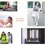 Silikon Reisezubehör Behälter Sets, Silikon Kosmetikcreme Gläser für Toilettenartikel, Kompakte Reisebehälter mit sicheren, abnehmbaren Deckeln für geschäftliche oder private Reisen, Spaß für Outdoor-Aktivitäten.