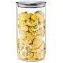 WANGLXST Food Storage Container, Storage Jar, Durable Stainless Steel lid for Keeping Food Dry Fresh, Airtight, for Candy, Snack, Cereal, Flour