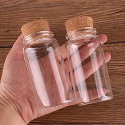 | Storage Bottles & Jars | 12pcs 479033mm 100ml Mini Glass Wishing Bottles Tiny Jars Vials With Cork Stopper wedding gift | by HUDITOOLS | 1 PCs