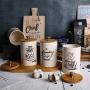 Metal Sealed Jars, Moisture-Proof Kitchen Food Containers, Storage Of Spices/Candy/Oatmeal/Coffee Beans