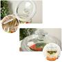 Glass Sealed Jars, Moisture-Proof Kitchen Food Containers, Storage Of Cereals/Pasta/Oatmeal/Kimchi